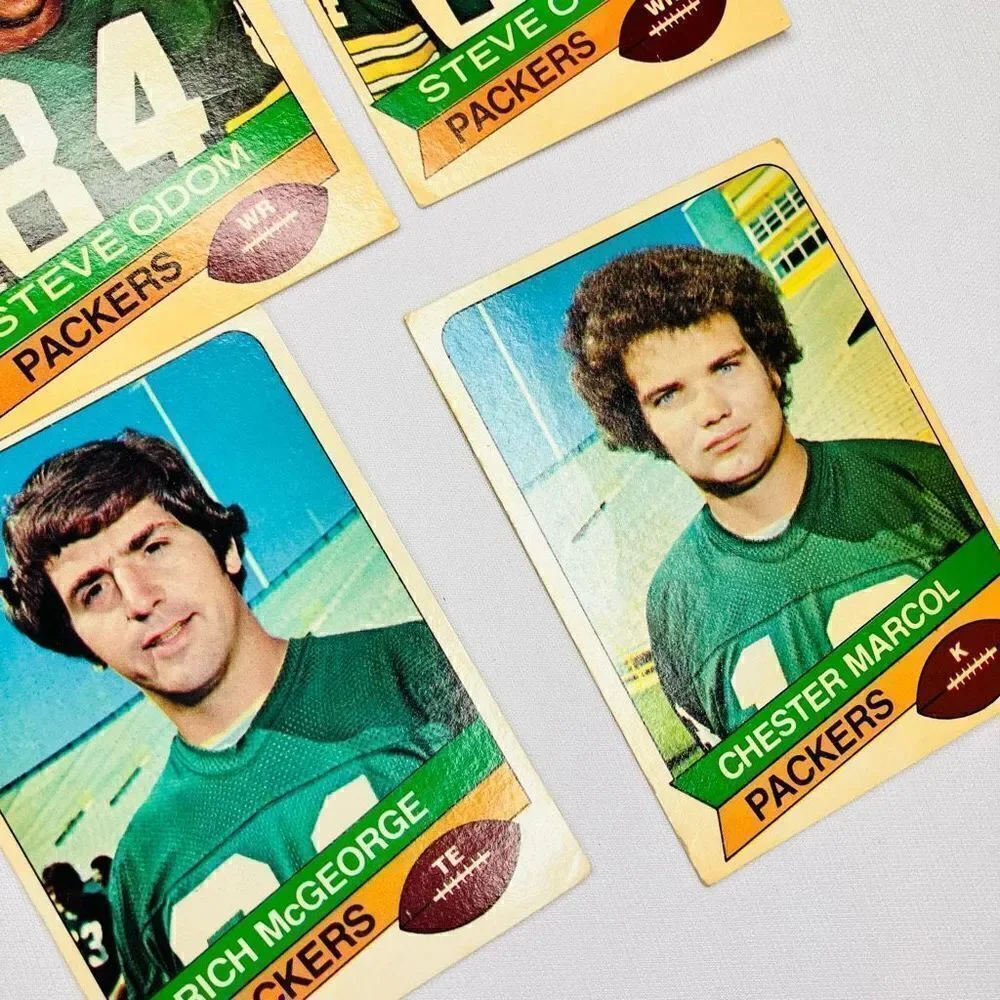 Vintage Green Bay Packers 1997 Team Football Player Cards Set of 10